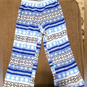 JAMMIES FOR FAMILIES BRAND GIRLS SOFT PAJAMA BOTTOMS SIZE XS (6/6X)